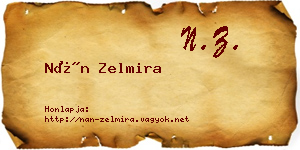 Nán Zelmira névjegykártya
